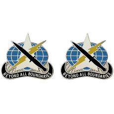 743rd Military Intelligence Battalion Unit Crest (Beyond All Boundaries)